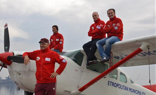 Trkiye'nin eitimli ilk deniz ua pilotlar