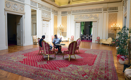 Kazanova'y arlayan stanbul'daki Venedik Saray