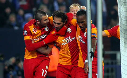 Galatasaray eyrek finalde!