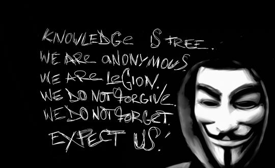 Anonymous'dan Mossad'a ar darbe 