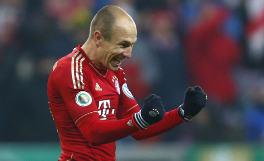 Robben'den Galatasaray aklamas