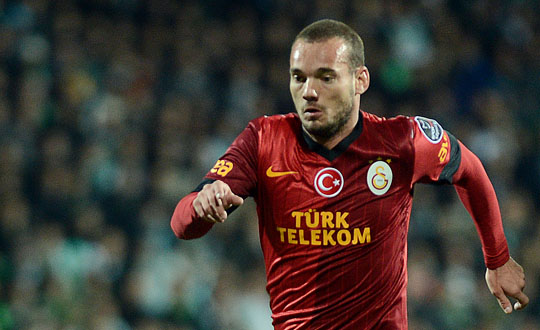 Sneijder: Kazanmak iin gidiyoruz
