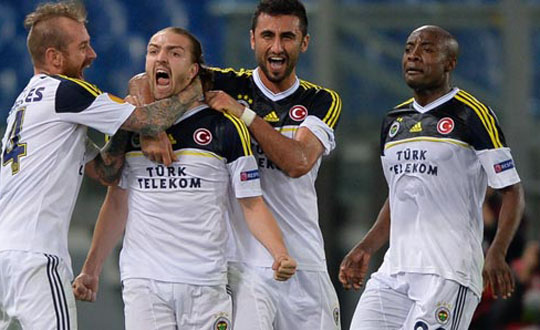 Lazio - Fenerbahe: 1-1 Man zeti ve golleri