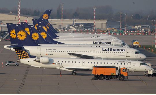 Lufthansa'da grev uular engelledi