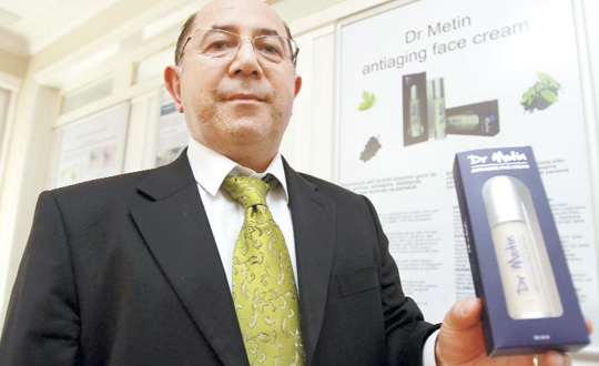 Sedef iin alrken Anti-Aging krem gelitirdi