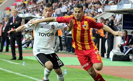 Kayserispor - Beikta mata iki gol vard