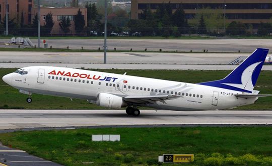 AnadoluJet 5. ylnda uu saysn arttrmaya devam ediyor