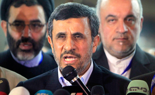 Ahmedinejad' tayan helikopter kaza geirdi