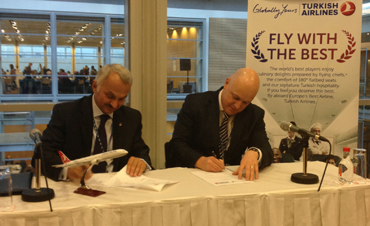 TRK Hava Yollar ile Air New Zealand arasnda ortak uu anlamas
