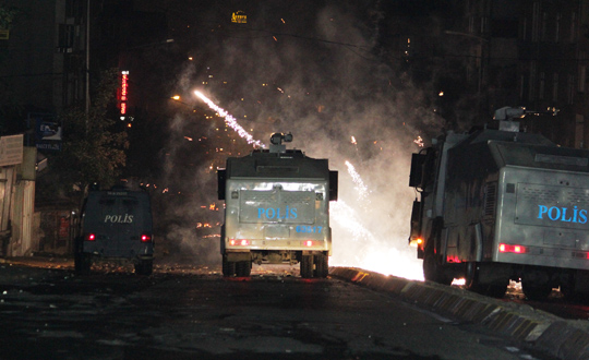 Gazi Mahallesi'nde 'Gezi Park' olaylar
