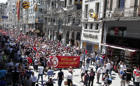 Galatasaray Lisesinde pilav gn yapld