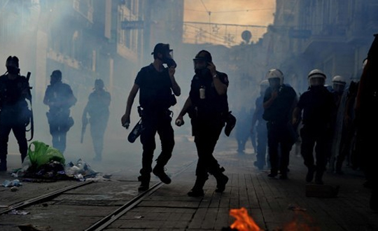 'Gezi Park' stanbul Emniyeti'ni vurdu