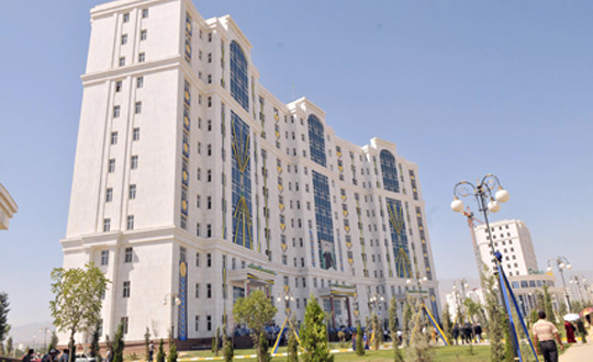 T�rkmenistan'da bu evler bedava!