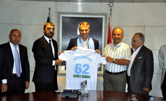 Dersimspor'dan Fikret Orman'a ziyaret