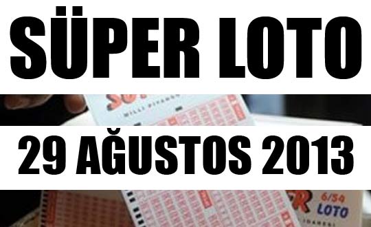 Sper Loto ekilii 29 Austos sonular - mpi
