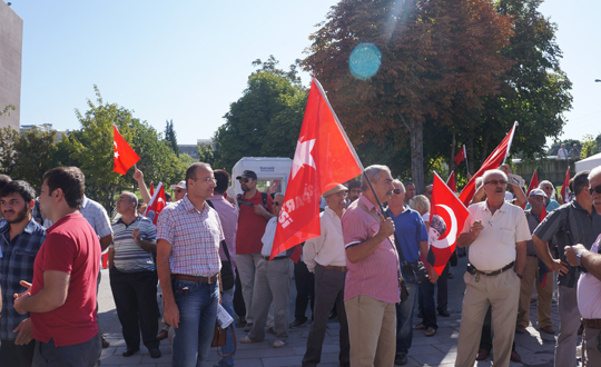 Ankara Adliyesinde gerginlik