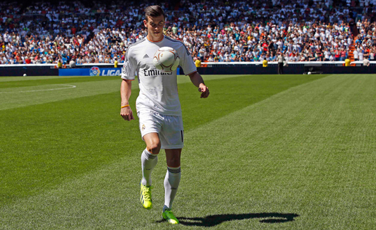 te Real Madrid'li Gareth Bale