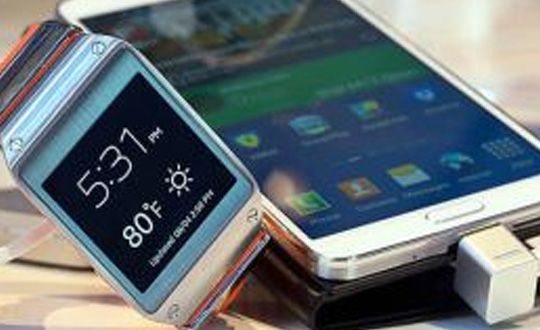 Samsung Galaxy Gear ve Galaxy Note 3 tantld