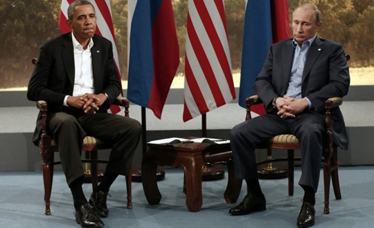 Putin ile Obama'y Latin alfabesi ayrd