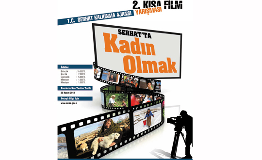 'Serhat'ta Kadn Olmak' ksa film yarmas