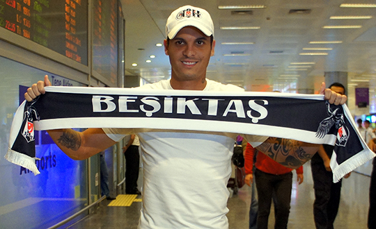 Beikta'n yeni transferi Motta, stanbul'a geldi