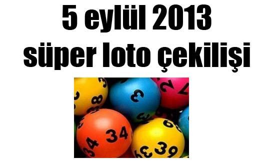 Sper Loto ekilii sonular - 5 Eyll 307. hafta sper loto (mpi)