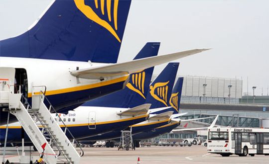 Ryanair'den havayolu irketlerine nasihat