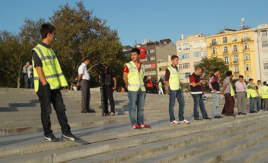 Taksim Gezi Park kapatld