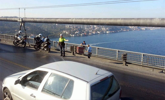 stanbul'da ''intihar'' trafii