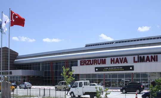 Erzurum Havaliman trafikte arta devam ediyor