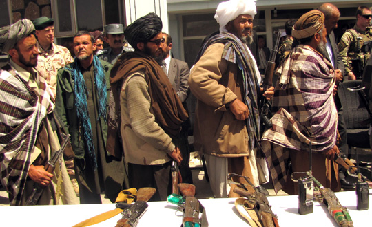 Afganistan'da 57 Taliban militan ldrld  