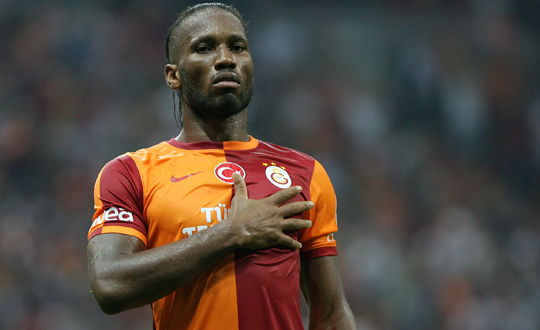 Drogba'dan anlaml jest