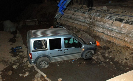 Polis arac ukura utu: 4 yaral