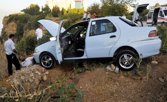 Antalya'da akl almaz kaza