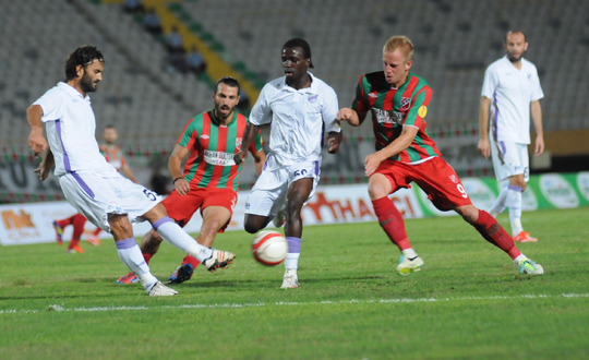 Orduspor kalesini gole kapatt