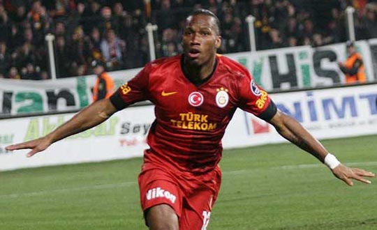 Galatasaray'da Drogba sevinci