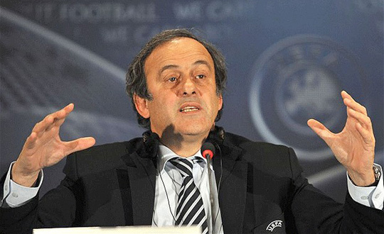 Platini: 'Gnlm stanbul'dan yana'