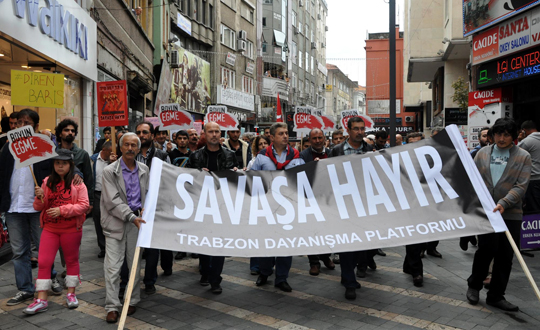 Trabzon'da 'Savaa Hayr' yry