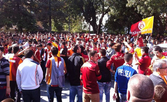 Galatasaray'a byk destek