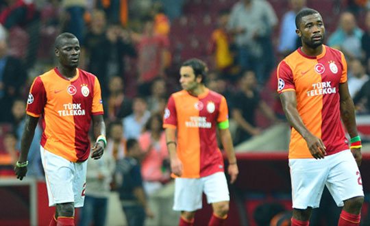 Galatasarayl futbolcular oka urad