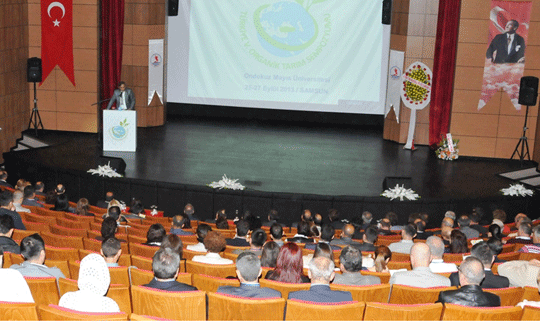 Trkiye 5. Organik Tarm Sempozyumu Samsun'da balad