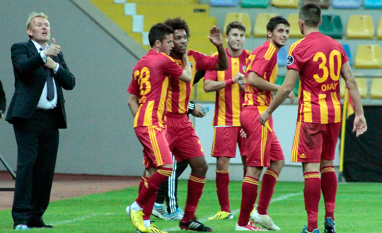 Kayserispor kendi evinde tur atlad