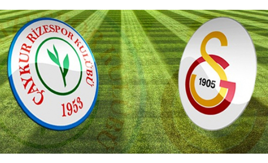 Galatasaray ile aykur Rizespor 27. randevuda    