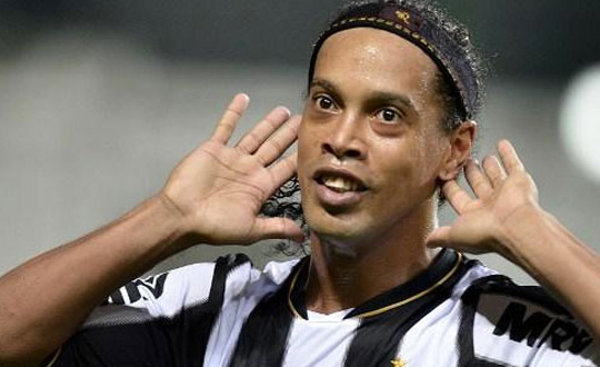 Ronaldinho'da byk ok!