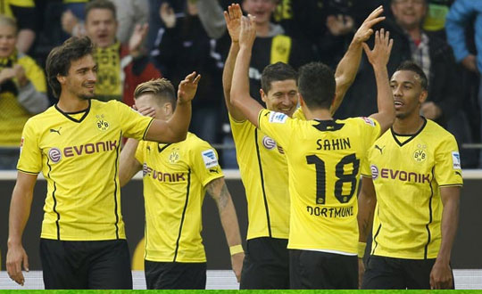 Dortmund'dan farkl tarife: 5-0