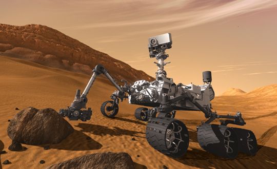 Curiosity Mars'ta su buldu