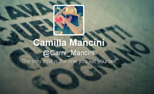 Mancini'nin kz Camilla'dan stanbul twiti