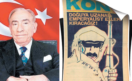 Trkein Krte dergisi Kon Q, X, Wyi 34 yl nce kulland