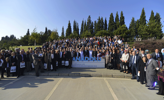 Anadolu Salk Merkezi,600.  kemik ilii naklini kutlad
