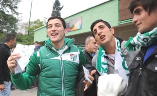 Bursaspor-F.Bahe mann biletleri satta